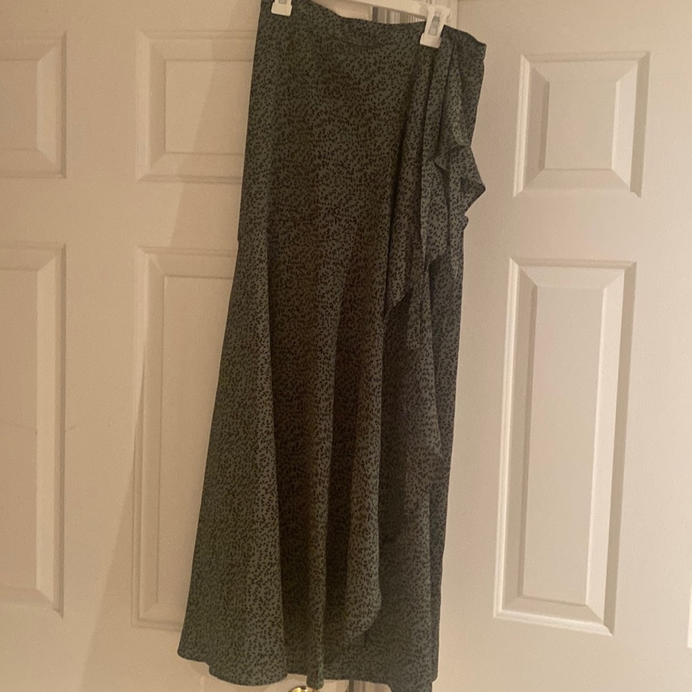 FRNCH wrap maxi skirt